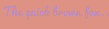 Image with Font Color BC8CBB and Background Color DE9283